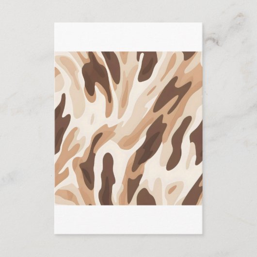 Boerderij Bruiloft Koeienhuid Print Informatiekaartje (Voorkant)