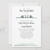 Boerderij bruiloft uitnodiging — Classic Style (Voorkant)