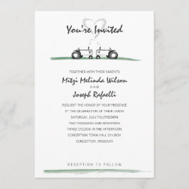 Boerderij bruiloft uitnodiging — Classic Style