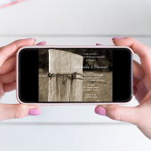 Boerderij bruiloft voor  van landelijke hek kaart