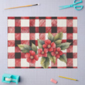 Boerderij Buffalo Check Decoupage Tissuepapier (Craft)