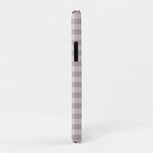 Boerderij Buffalo Check Plaid Beige Monogram Case-Mate iPhone Case (Achterkant/rechts)
