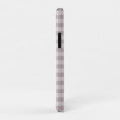 Boerderij Buffalo geruite beige monogram Case-Mate iPhone Case (Achterkant/rechts)