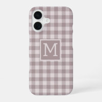 Boerderij Buffalo geruite beige monogram