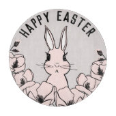 Boerderij Bunny Magnolia Bloem Pasen Snijplank (Voorkant)