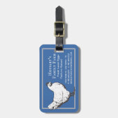 Boerderij Business Label Promotion Bagagelabel (Voorkant verticaal)