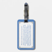 Boerderij Business Label Promotion Bagagelabel (Achterkant verticaal)