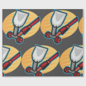 Boerderij Cadeaupapier (Vlak)