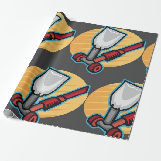 Boerderij Cadeaupapier (Uitgerold)