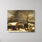 Boerderij Canvas Afdruk (Voorkant)