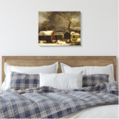 Boerderij Canvas Afdruk (Insitu (Slaapkamer))