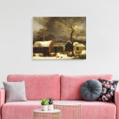 Boerderij Canvas Afdruk (Insitu (Woonkamer))