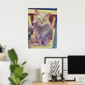 Boerderij Cat Poster (Thuiskantoor)