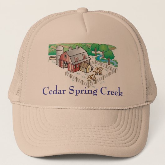 boerderij, Cedar Spring Creek Trucker Pet (Voorkant)