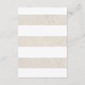 Boerderij Chic | Details bruiloft gast Informatiekaartje (Achterkant)