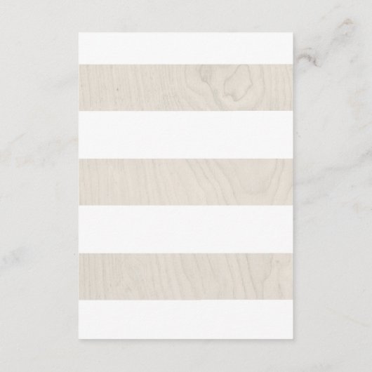 Boerderij Chic | Details bruiloft gast Informatiekaartje (Achterkant)