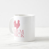 Boerderij Chick Coffee Cup – Leuk cadeau voor het Koffiemok (Voorkant links)