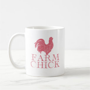 Boerderij Chick Coffee Cup – Leuk cadeau voor het Koffiemok