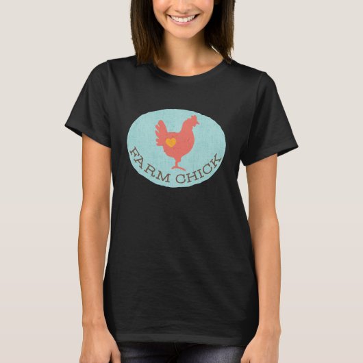 Boerderij Chick T-shirt (Voorkant)