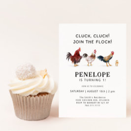 Boerderij Chicken Birthday Kaart
