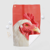 Boerderij Chicken Golfhanddoek (Insitu)
