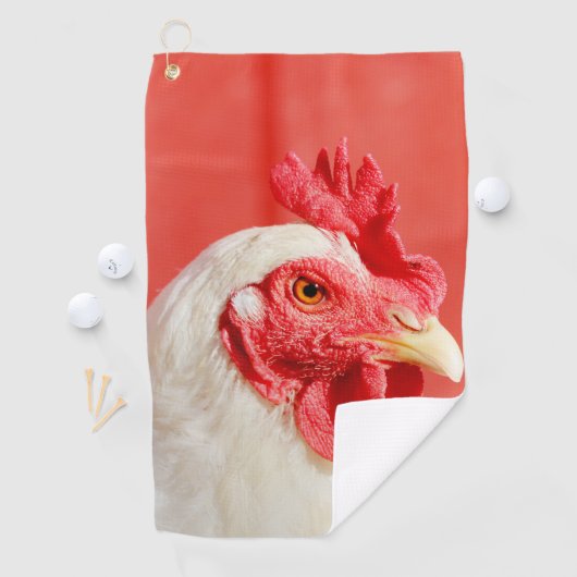 Boerderij Chicken Golfhanddoek (Insitu)