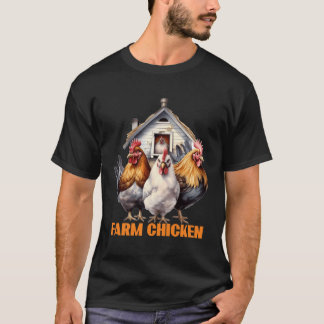 Boerderij Chicken Rooster Poultry Dierenvriend T-shirt