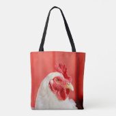 Boerderij Chicken Tote Bag (Achterkant)