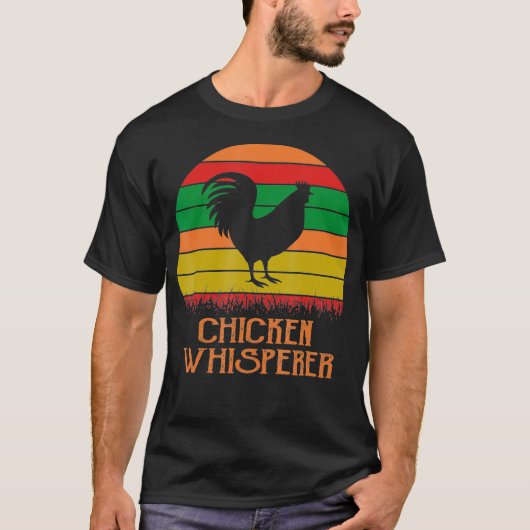 Boerderij Chicken Whisperer Nugget Funny Farmer T-shirt (Voorkant)