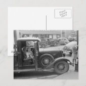 Boerderij Children Visiting Town, 1941 Briefkaart (Voorkant / Achterkant)