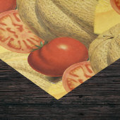 Boerderij Chique Rode Gouden Cantaloupes en Tomate Tissuepapier
