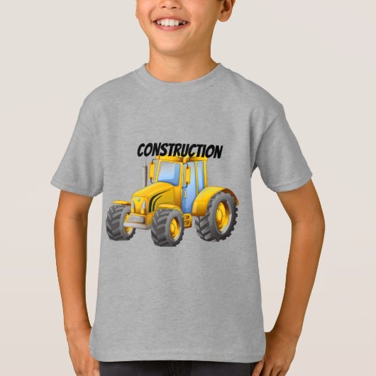 Boerderij constructie t-shirt (Voorkant)