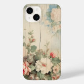 Boerderij Cottage rustieke bloemen op schuur Case-Mate iPhone Case (Achterkant)