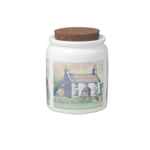 Boerderij Country Cottage Rustiek Candy Jar