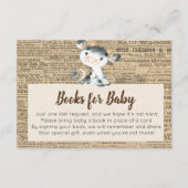 Boerderij Cow Books for Baby Card Informatiekaartje (Voorkant)