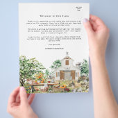 Boerderij CSA Welkom | Kleine Boerderij Flyer (Hand)