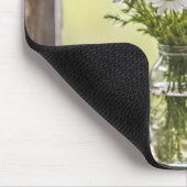 Boerderij Daisy boeket in raam Muismat (Hoek)