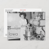 Boerderij dameskoken briefkaart (Voorkant / Achterkant)