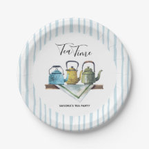 Boerderij Decor  Theepotten Waterverf