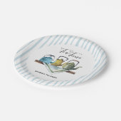 Boerderij Decor  Theepotten Waterverf Papieren Bordje (Gekanteld)