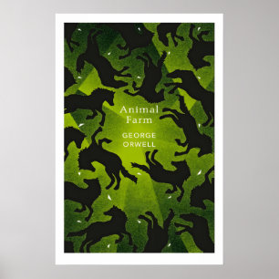 Boerderij der Dieren Boekomslag Kunstprint George Poster