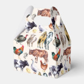 Boerderij Dier Dit zijn een paar van mijn waterver Bedankdoosjes (Achterkant)