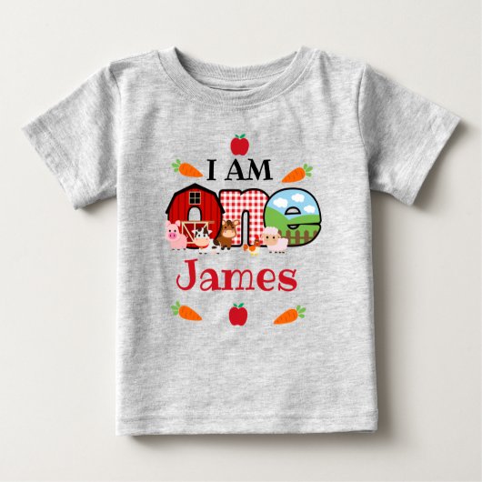 Boerderij Dier EEN Verjaardag | Barnyard Verjaarda (Voorkant)