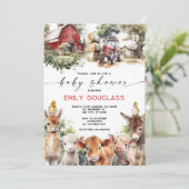 Boerderij Dier Kaart (Staand voorkant)