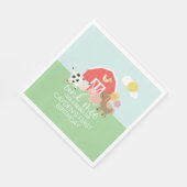 Boerderij Dier Verjaardagsfeestje servetten koe pa (Hoek)