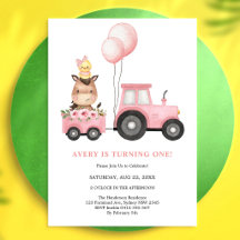 Boerderij Dieren Truck Ballon Kinderen Verjaardag