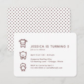 Boerderij Dierendopjes Kinderdag Kaart (Voorkant / Achterkant)