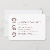 Boerderij Dierendopjes Kinderdag Kaart (Voorkant)