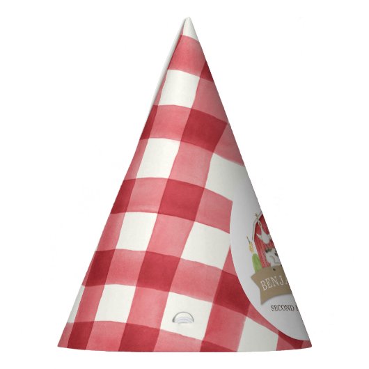 Boerderij Dierenfeest voor jongen of meisje Feesthoedjes (Links)