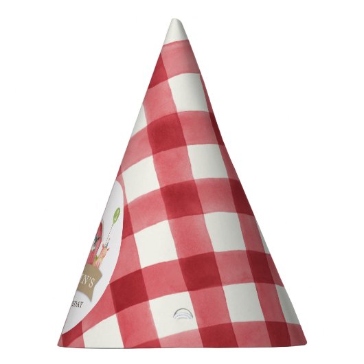 Boerderij Dierenfeest voor jongen of meisje Feesthoedjes (Rechts)